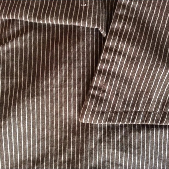 LOT OF 2 MENS SHIRTS Button Down Long Sleeve Collar Roundtree St Johns Bay SZ L - Picture 4 of 7